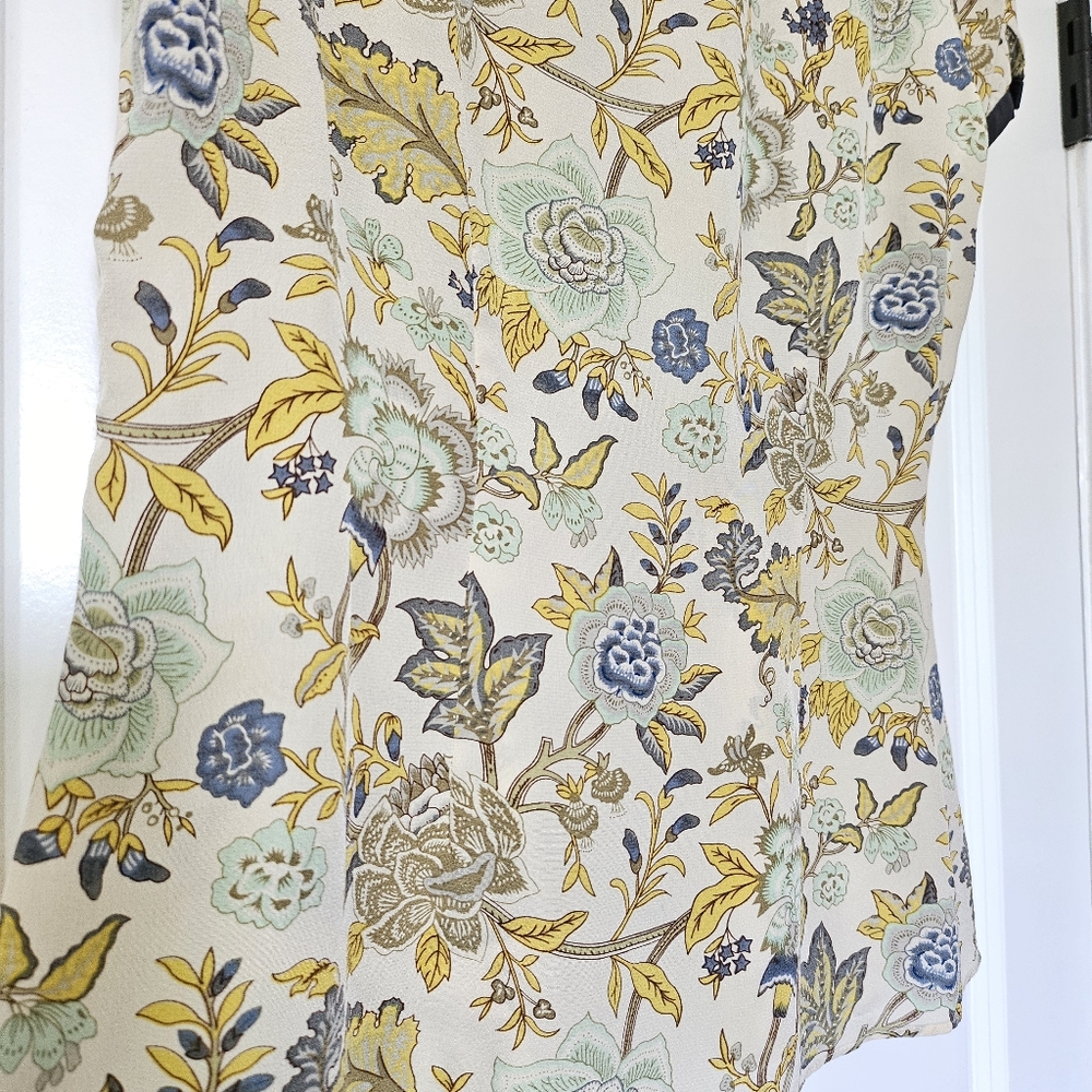 Diodore Anthropologie Silk Blouse - Picture 4 of 5